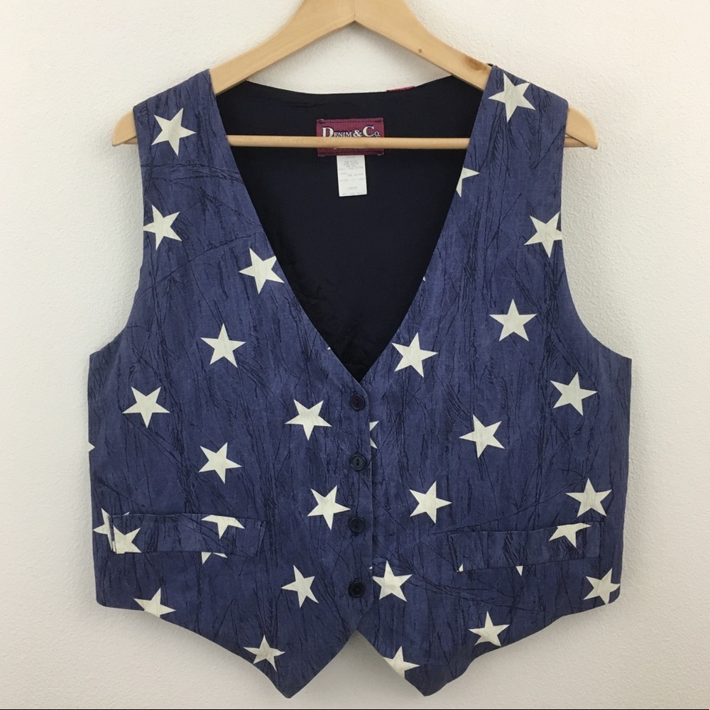 Stars & Stripes Festive Vest Made in USA